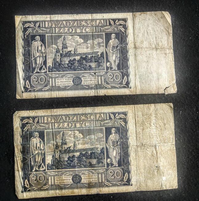 Sprzedam stare banknoty i monety.