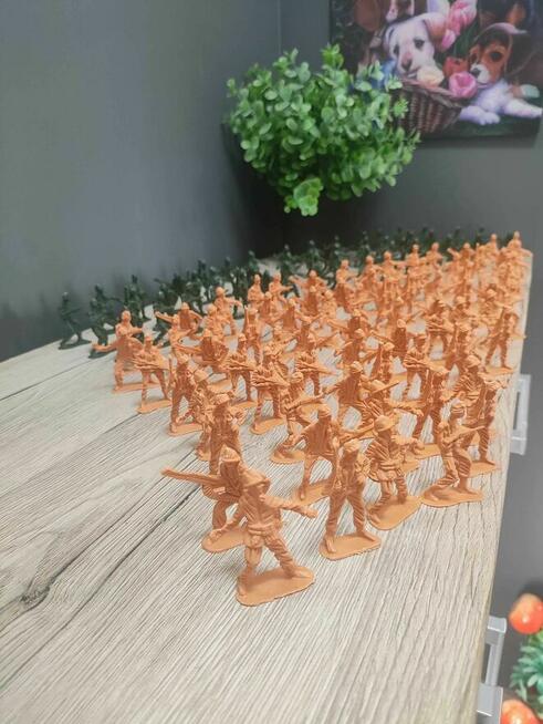 Żołnierzyki Figurki żołnierzyków DIY żołnierze wojsko