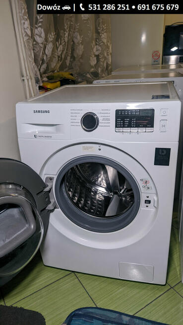 Pralka Samsung 7 kg - AdWash, 1400 obr./min, transport