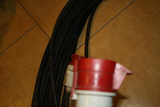 Przedłużacz siłowy, kabel, przewód OP siłowy 50m 4x6mm2
