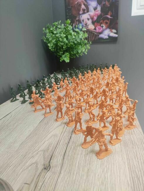 Żołnierzyki Figurki żołnierzyków DIY żołnierze wojsko