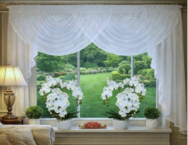 Lambrekin 250-280 cm, firana woda, firany szyte