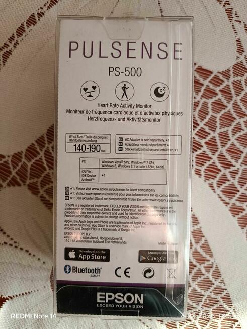 Pulsometry Epson PS-500 9 Sztuk Zestaw