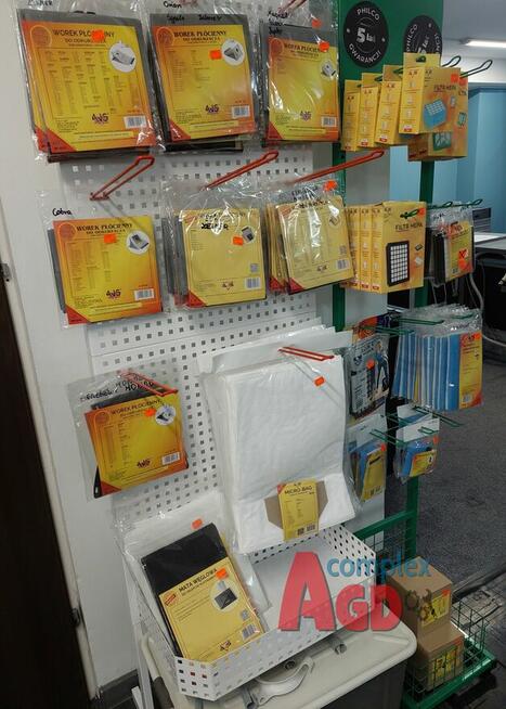 Worki do odkurzaczy Sklep AGD Bełchatów, Al. WYSZYŃSKIEGO 6