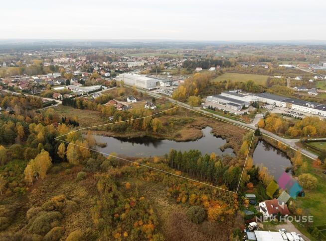 Działka usługowa nad stawem, mpzp