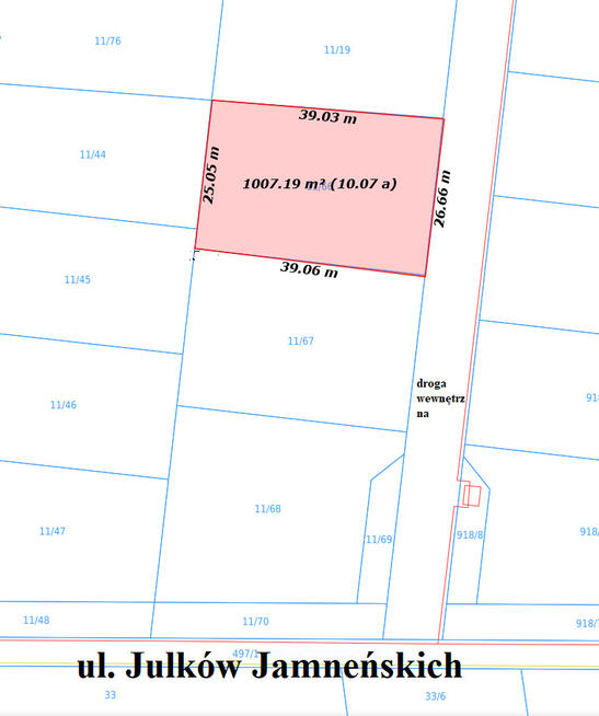 Jamno Łabusz Koszalin działka budowlana z warunkam
