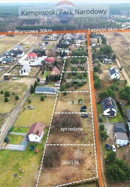 Działka budowlana 1000m2, Nowe Grochale