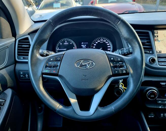 Hyundai Tucson LED Serwis Navi Tempomat Kamera Parktronic Bluetooth Gwarancja