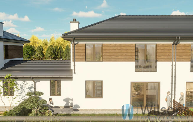 Dom Falenty Nowe gm. Raszyn, Panoramy