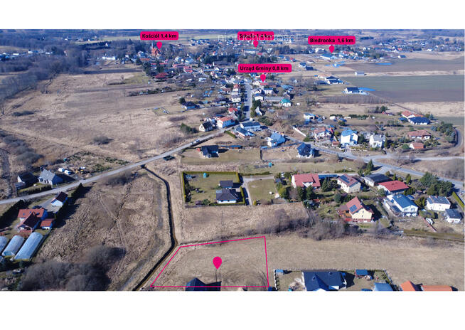 Działka budowlana w Świeszynie