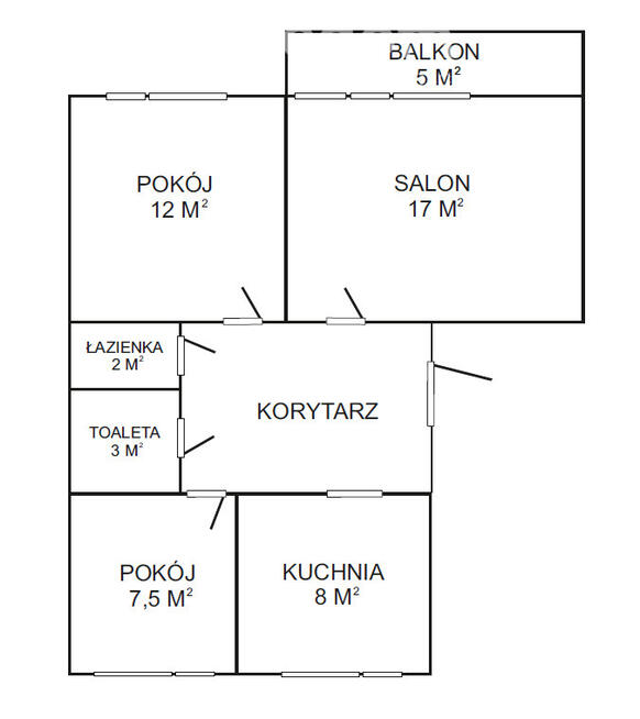 Niepodległości, Słupsk M4 z piwnicą i loggią