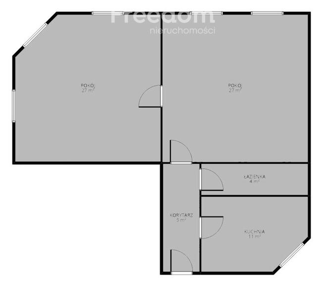 Słupsk, Szkolna 74,13 m² Kamienica 2 pokoje