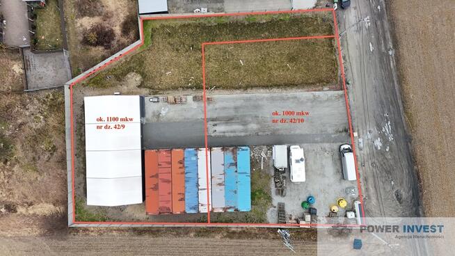 Działka pod firmę lub 2 domy | Przybyszewo | media