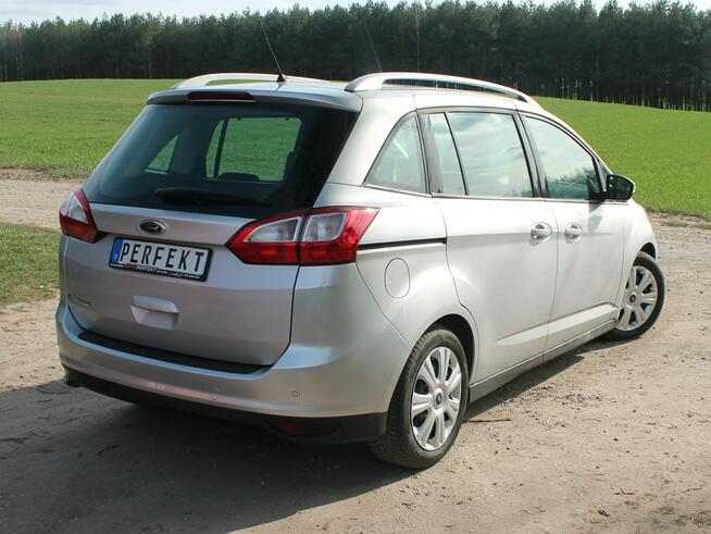 Ford Grand C-MAX 1.5 D 120 KM Automat NAVI Grzane FOTELE Tempomat MARTWE Pole SERWIS !