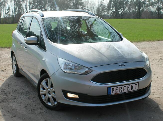 Ford Grand C-MAX 1.5 D 120 KM Automat NAVI Grzane FOTELE Tempomat MARTWE Pole SERWIS !