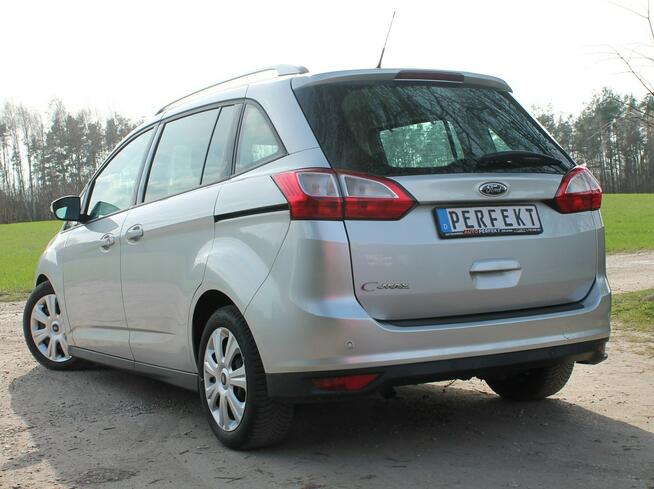 Ford Grand C-MAX 1.5 D 120 KM Automat NAVI Grzane FOTELE Tempomat MARTWE Pole SERWIS !