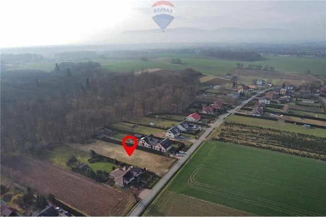 Działka budowlana 2426m2 z furtką do lasu