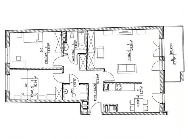 Mieszkanie Łódź Śródmieście, ul. Żeligowskiego