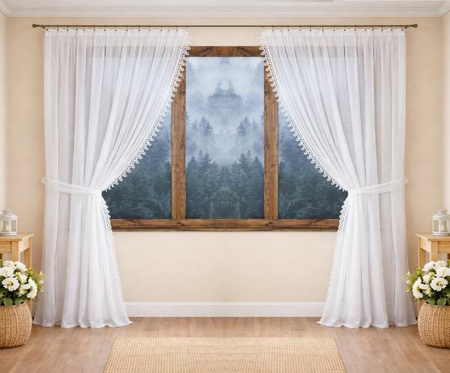 Firany i zasłony do pokoju, firany na taras i balkon, szycie