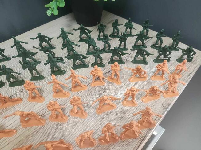 Żołnierzyki Figurki żołnierzyków DIY żołnierze wojsko