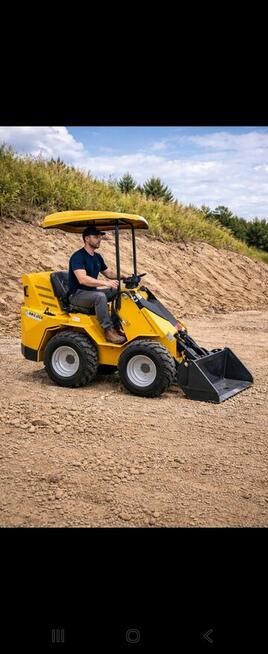 NOWA Miniładowarka KRÜGER XKL 480Z | 950 kg | 28 funkcji | 2