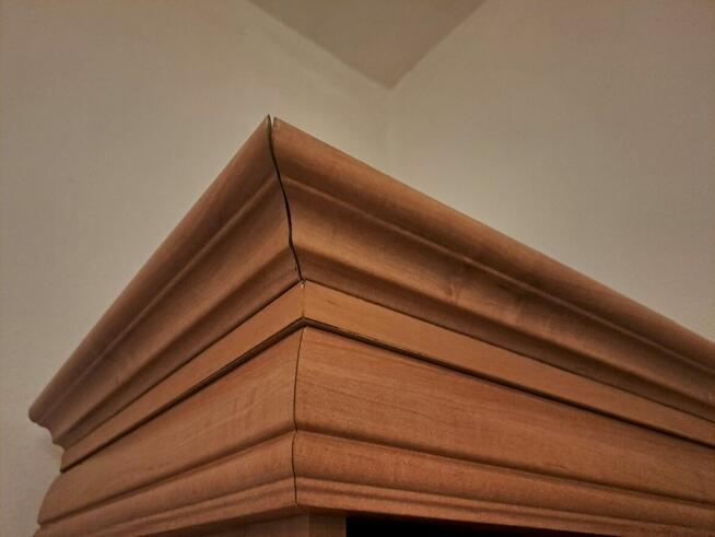 Komoda, szafka tv, szafka nocna i słupek- zestaw