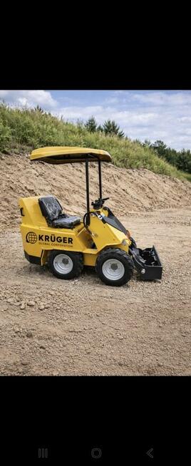 NOWA Miniładowarka KRÜGER XKL 480Z | 950 kg | 28 funkcji | 2