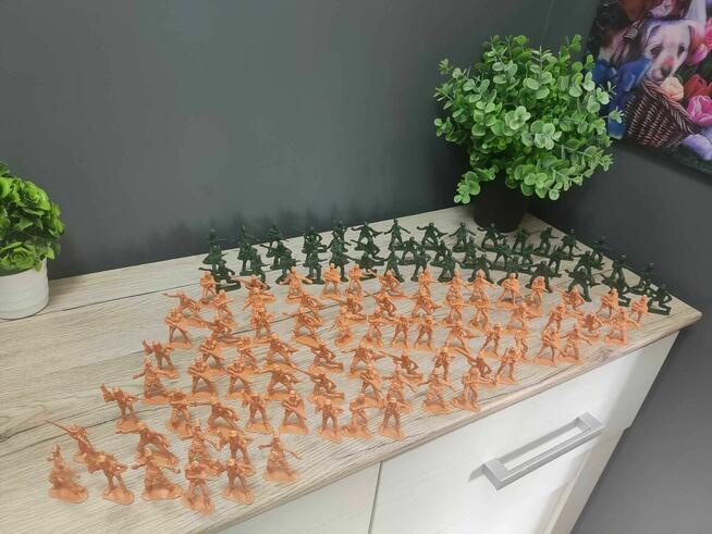 Żołnierzyki Figurki żołnierzyków DIY żołnierze wojsko