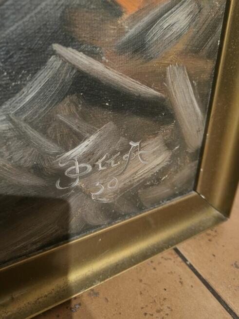 Sprzedam stary obraz sygnowany duży