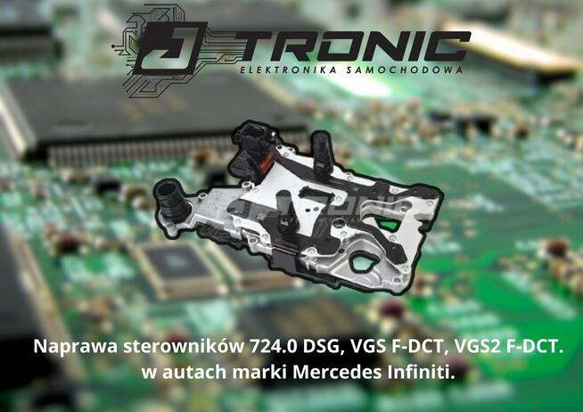 Naprawa sterownika skrzyni biegów Mercedes VGS-FDCT VGS2