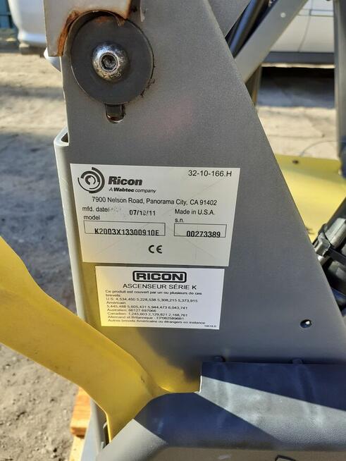 Winda samozaładowcza dla niepełnosprawnych RICON