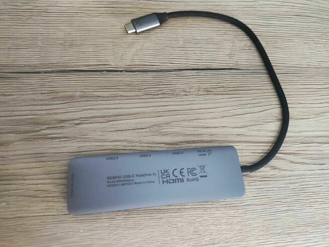 Hub USB USB-C HDMI 4K stacja dokująca do Laptopa Tableta