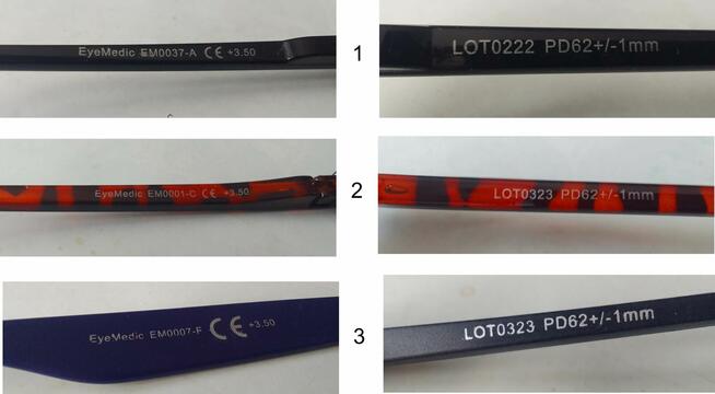 Okulary do czytania +3.50 EyeMedic Wyrób medyczny Różnewzory