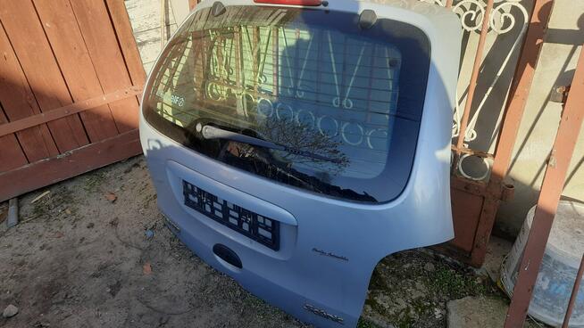 Klapa tył reno scenik 1 lift z otwieraną szybą kolor srebny