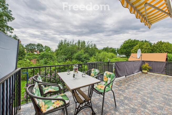 Dom nad Zalewem Wiślanym.