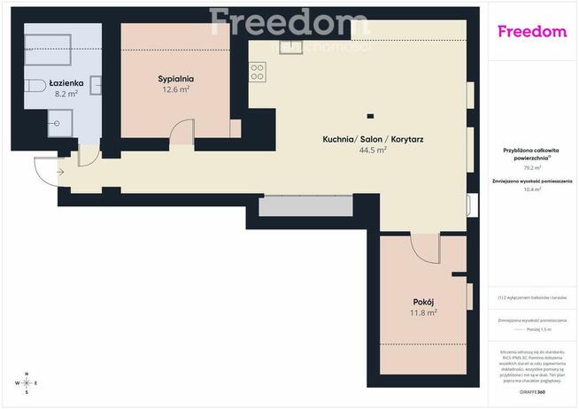 Trzypokojowe mieszkanie w centrum Tarnowa!