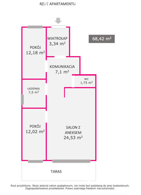 Apartament z ogrodem i garażem