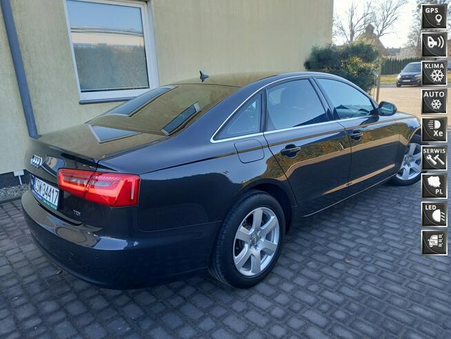 Audi A6 2.0Tdi 177KM Manual Sedan Bi-Xenon 2xLedy Navi Bezwypadkowa Zarejestr.