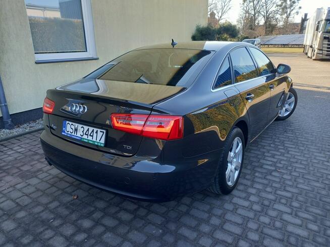 Audi A6 2.0Tdi 177KM Manual Sedan Bi-Xenon 2xLedy Navi Bezwypadkowa Zarejestr.