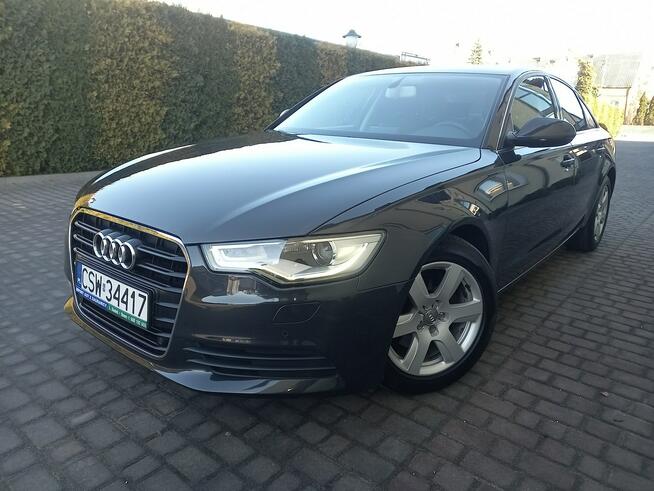 Audi A6 2.0Tdi 177KM Manual Sedan Bi-Xenon 2xLedy Navi Bezwypadkowa Zarejestr.