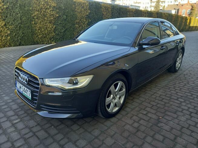 Audi A6 2.0Tdi 177KM Manual Sedan Bi-Xenon 2xLedy Navi Bezwypadkowa Zarejestr.