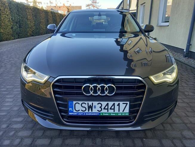 Audi A6 2.0Tdi 177KM Manual Sedan Bi-Xenon 2xLedy Navi Bezwypadkowa Zarejestr.
