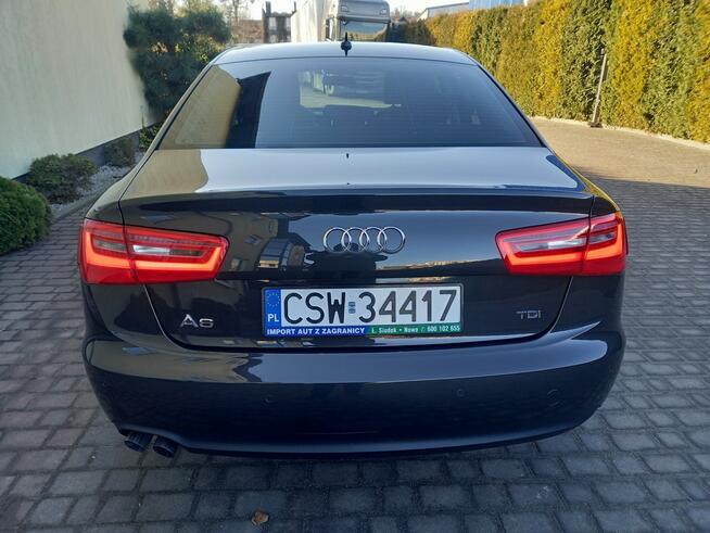 Audi A6 2.0Tdi 177KM Manual Sedan Bi-Xenon 2xLedy Navi Bezwypadkowa Zarejestr.