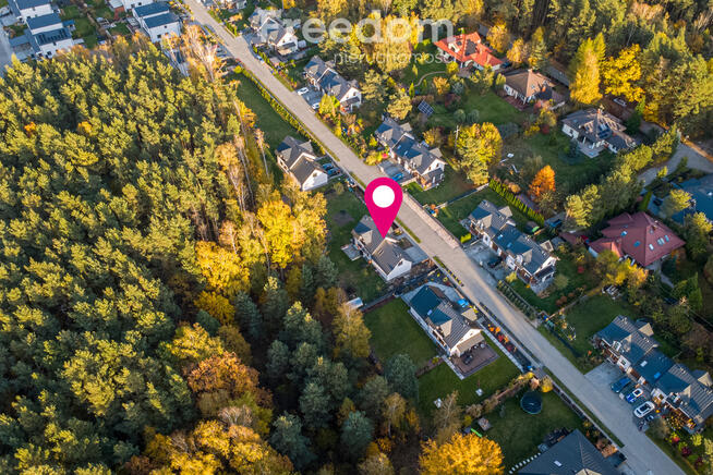 Nowoczesny dom Osowiec, piękna działka pod lasem