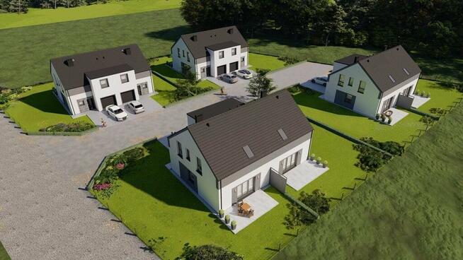 Bliźniak, 4 pokoje, salon.