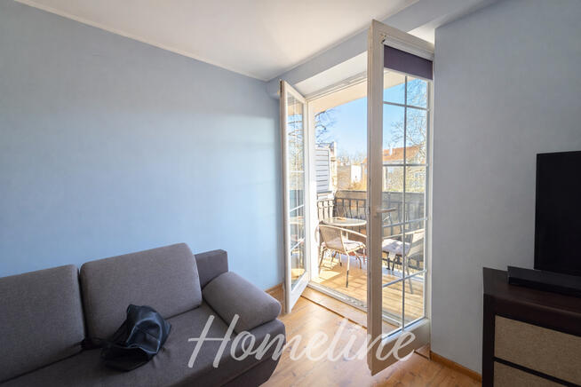 Kawalerka z balkonem tuż przy Parku.