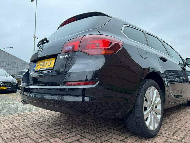 Opel Astra J 1.4T 2011r Automat Nawigacja Półskóra Ruda Cosmo Alufelgi