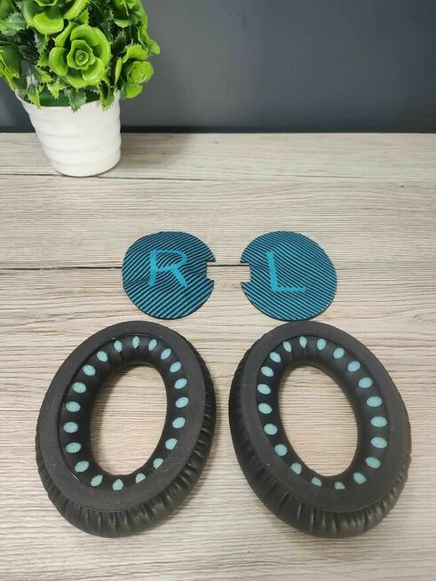 Gąbki Pady poduszki nauszniki do słuchawek Bose czarne