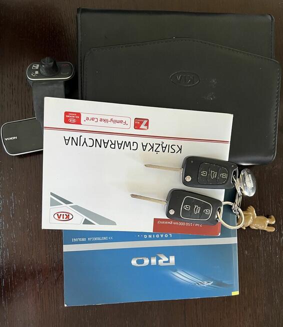 KIA RIO 1.1 crdi 2013, polski salon, bezwypadek, 115tys km