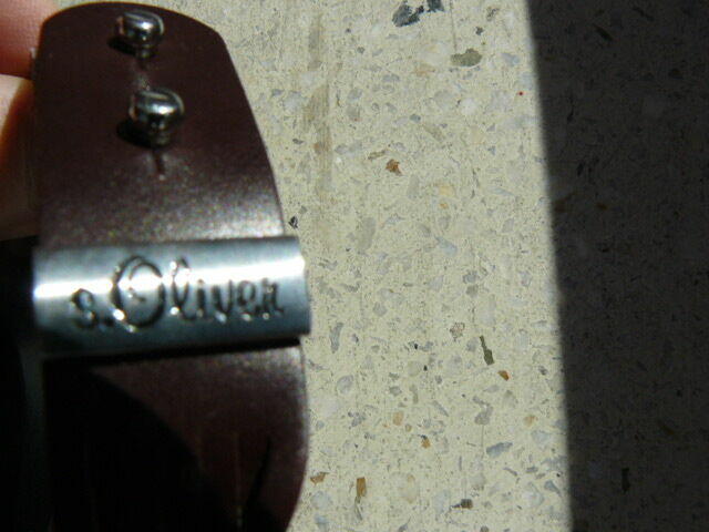 s.Oliver bransoletka skorzana 10 zl